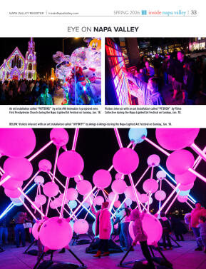 Inside Napa Valley Spring 2026 - page 33