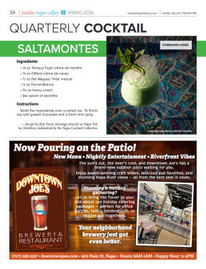 Inside Napa Valley Spring 2026 - page 34